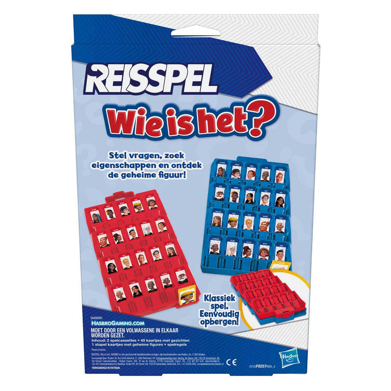 Afbeelding laden in galerijviewer, Hasbro gaming wie is het? reisspel - gezelschapsspel
