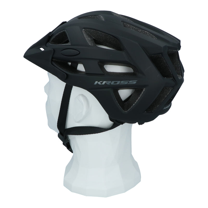 Load image into Gallery viewer, Kross fietshelm mtb city attivo m (53-56cm) - zwart
