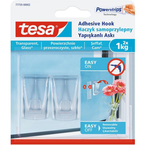 Tesa klevende haak powerstrips 1kg