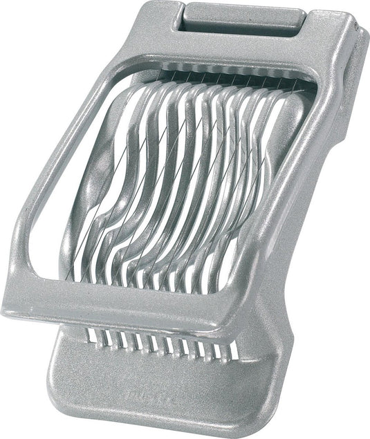 Westmark eisnijder voor ronde en ovale plakjes, individueel gespannen roestvrijstalen snijdragen, aluminium roestvrij staal, duplex, grijs, 10202260