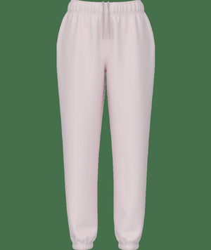New balance sport essentials french terry jogger dames broek - pink salt