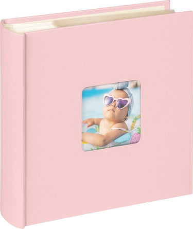 Walther me-110-br fun baby selection - memo insteekalbum - 200 foto's 10 x 15 cm - roze