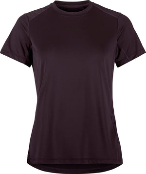 Craft adv essence 2 hardloopshirt dames - dk plum | maat: m