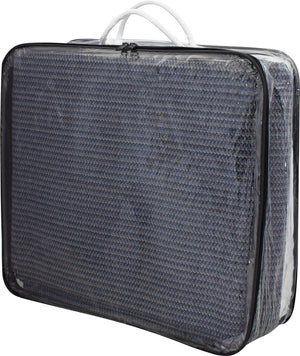 Eurotrail multi functional tapijt schaduwdoek - 300*400cm - grijs blauw