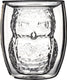 Harry potter hedwig - 3d drinkglas unisex drinkglas - helder - standard