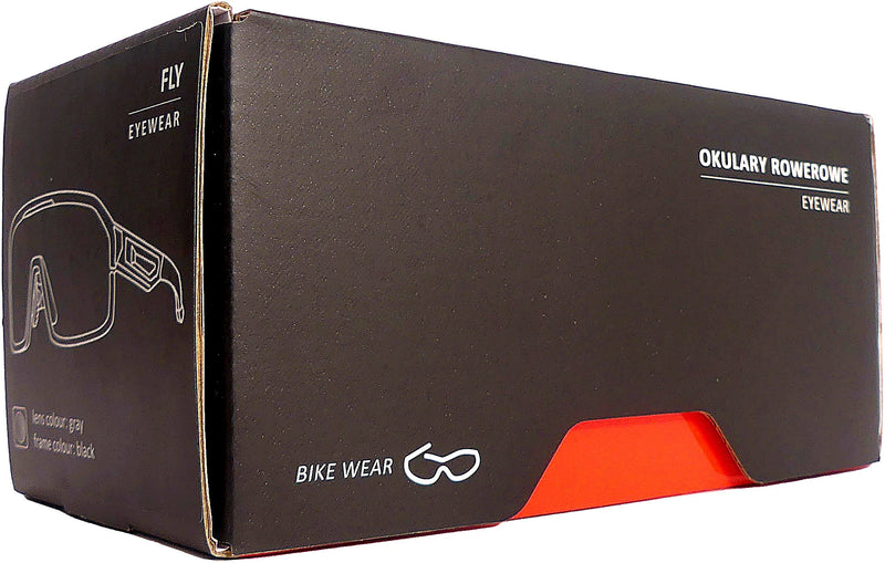 Load image into Gallery viewer, Kross fietsbril fly uv400 meekleurende lenzen - zwart frame
