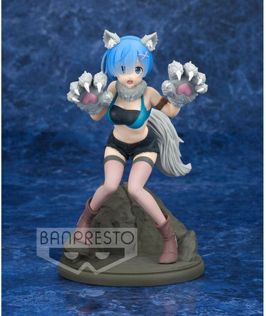 Banpresto re:zero - starting life in another world - espresto est monster motions rem figure 22cm