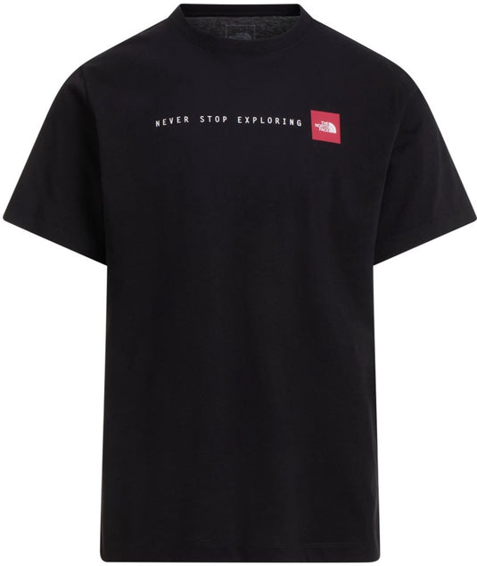 The north face m nse reg ss tee-graphic heren outdoorshirt - tnf zwart