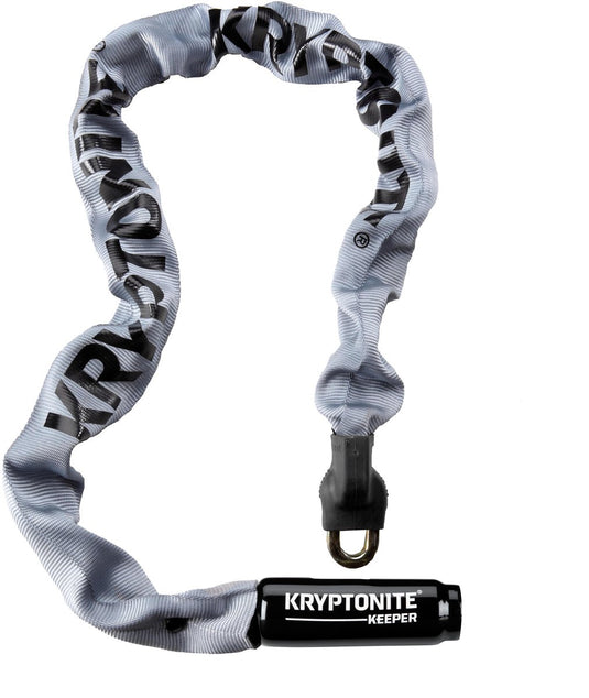Kryptonite kettingslot keeper 85 cm staal grijs