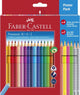 Faber-castell kleurpotloden - color grip - promotieset 18 + 4 + 2 - fc-201540