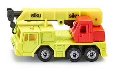 Siku 1326 hydraulische takelwagen 76x28x37mm geel rood