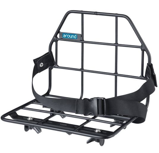 Around bagagedragerverbreder rek incl. fix systeem - zwart