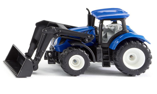 Siku 1396 new holland + voorlader 9,3cm