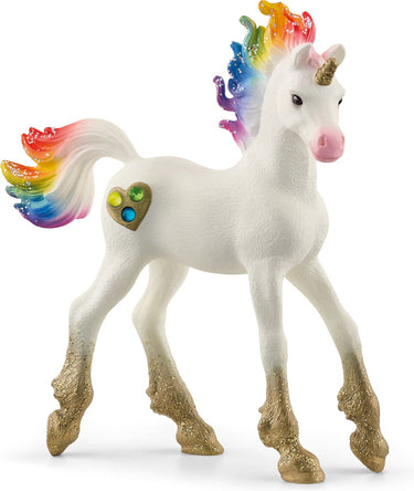 Schleich bayala - regenboog eenhoorn veulen - unicorn speelgoed - 70727