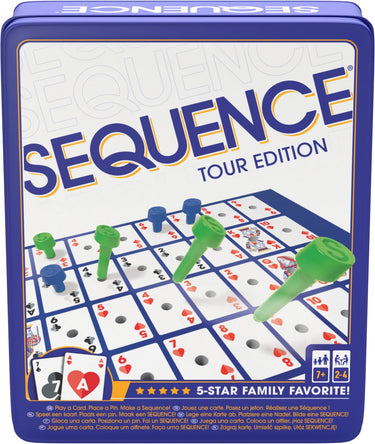 Goliath sequence travel (in tin) - bordspel - reiseditie