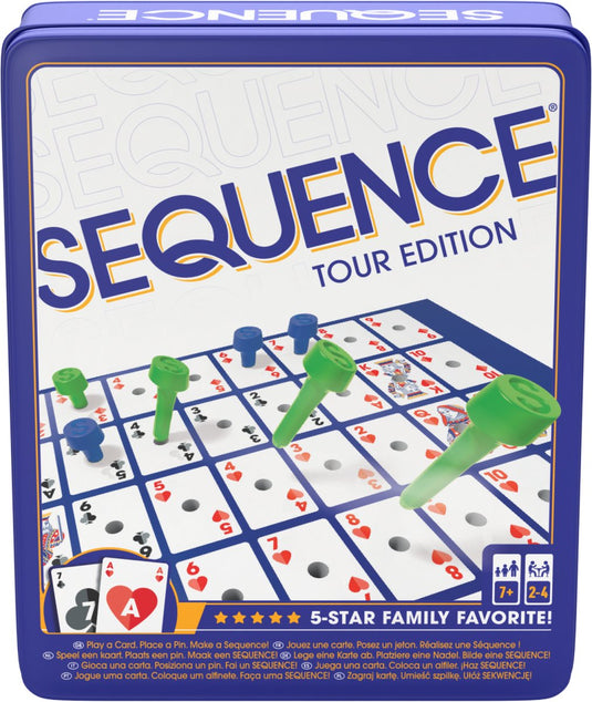 Goliath sequence travel (in tin) - bordspel - reiseditie