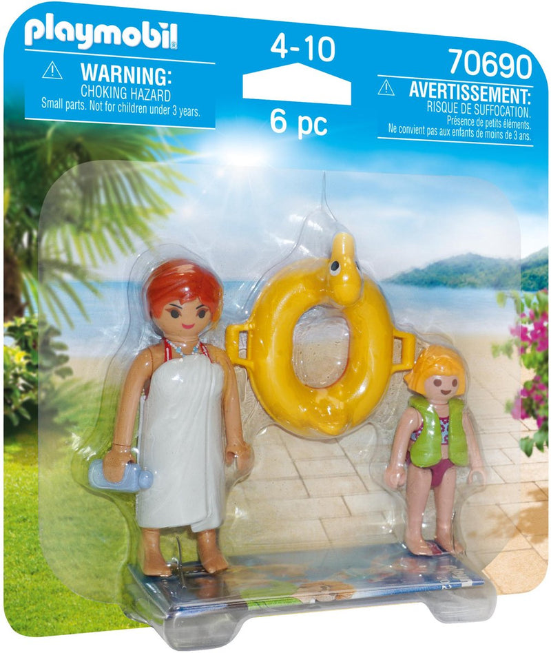 Afbeelding laden in galerijviewer, Playmobil family fun duopack waterpark badgasten - 70690

