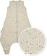 Meyco baby rib mini spot baby zomer slaapoverall jumper - sand melange - 92cm - 0.5 tog