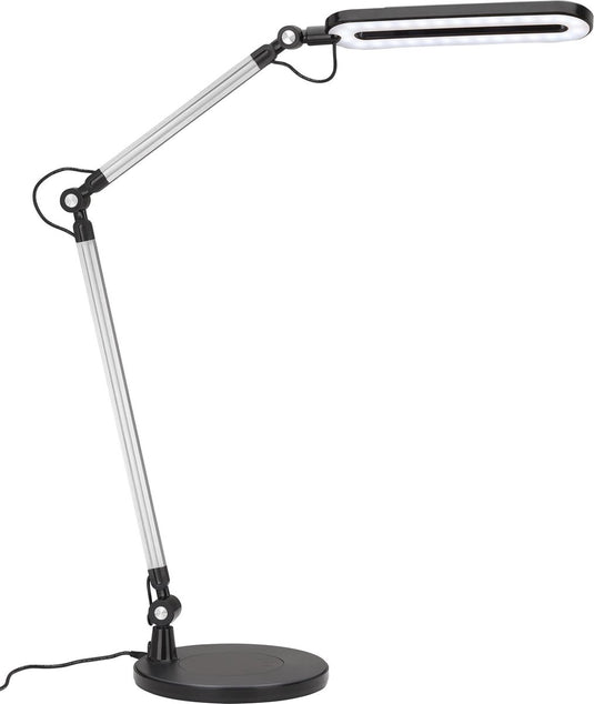 Briloner swan - led bureaulamp - dimbaar - met cct - tafellamp - verstelbaar - leeslamp - zwart