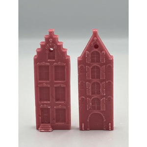Vos decorations huisje geur fruit melange b set a 2