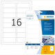 Herma naambadge etiket 4515 88.9x33.8mm wit