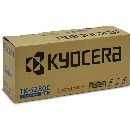 Tonercartrigde kyocera tk-5280c cyaan