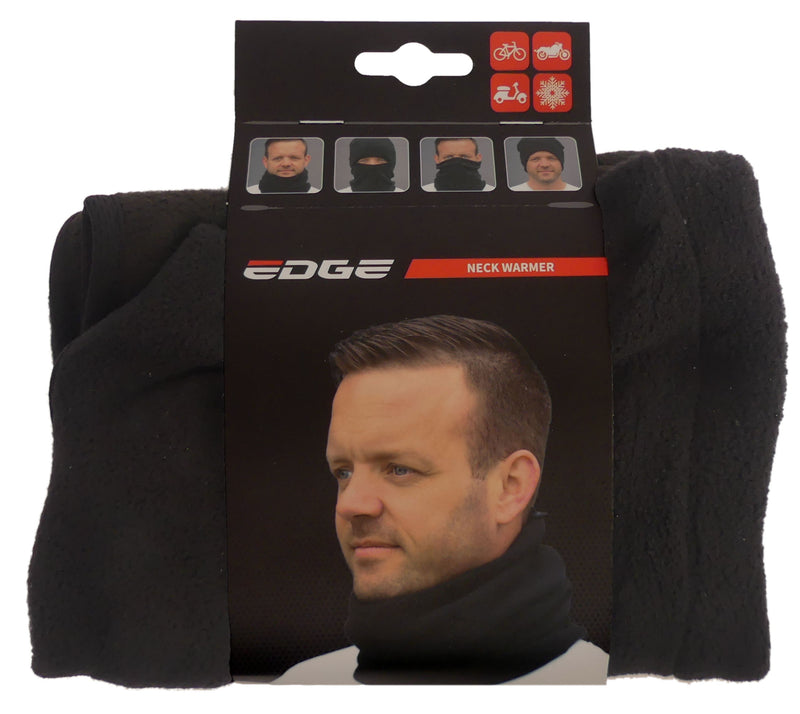 Load image into Gallery viewer, Edge multifunctionele nekwarmer - polyester - zwart
