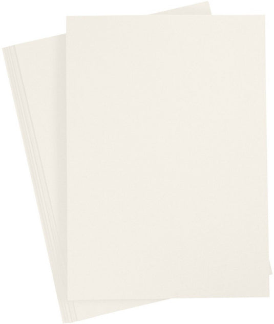 Creativ company karton off-white a4 220g, 10st.