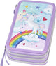 Faber-castell etui - unicorn - gevuld 3-laags - 44-delig - fc-573040