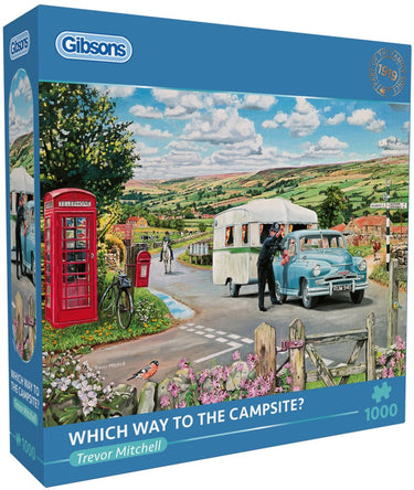 Gibsons - which way to the campsite (door trevor mitchell) - 1000 stukjes 68×49cm (b×h) - legpuzzel voor volwassenen