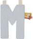 Little dutch slinger element - letter m - blauw