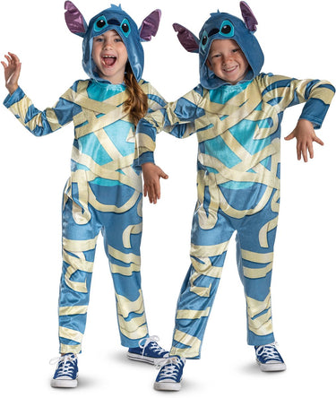 Disguise disney stitch - stitch mummy classic jurk s (5-6 jaar)