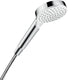 Hansgrohe crometta handdouche 100 1jet ecosmart 8 l min wit chroom