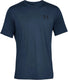 Under armour ua m sportstyle lc ss-blu heren sportshirt - academy - zwart