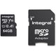 Microsdxc-kaart integral v30 64 gb