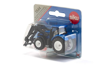 Siku 1544 new holland tractor met voorlader en pallet