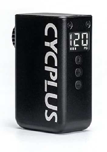 Cycplus elektrische accupomp as2 pro - zwart