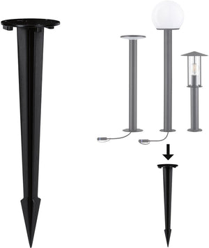 Paulmann bolderlamp accessoires grondpin antraciet