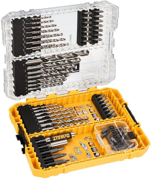 Dewalt accessoires dt70761-qz | 72-delig gemengde boor- en bitset - dt70761-qz