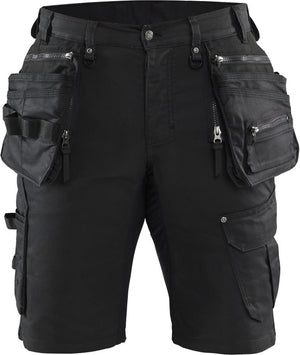 Blåkläder blaklader short denim stretch x1900 1992-1141 - zwart zwart - c50