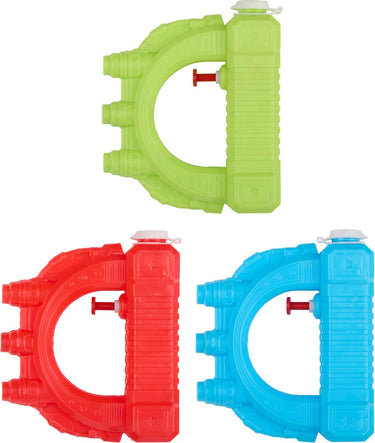 Eddy toys waterpistool kinderen - buitenspeelgoed - zomer speelgoed - 3+ jaar - groen, rood of blauw - 1 willekeurige kleur