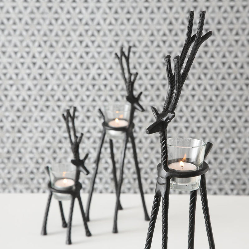 Load image into Gallery viewer, Boltze home theelichthouderset alfred hert 3-delig
