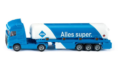 Siku 1626 tankwagen aral 171x30x47mm blauw 1:87