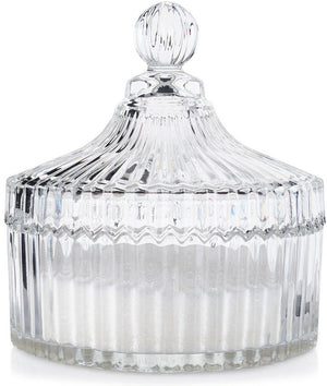 Alpina - glazen suikerpot - 500 ml - decoratief - vaatwasmachinebestendig