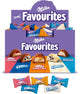 Milka favourites chocolade pralines mix vaderdagcadeau - 5 smaken - cheesecake, oreo melk wit, toffee nut, milkini - 108 chocolaatjes - 1kg - kantoor en uitdeel bij koffie - voorraad - verjaardag cadeau vrouw of man - bonbons en pralinés
