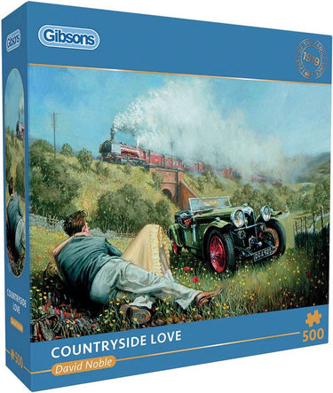 Gibsons - countryside love (door david noble) - 500 stukjes 48×34cm (b×h) - legpuzzel voor volwassenen