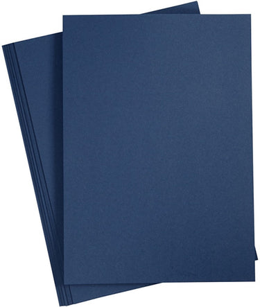 Creativ company papier blauw a4 110gr, 20st.