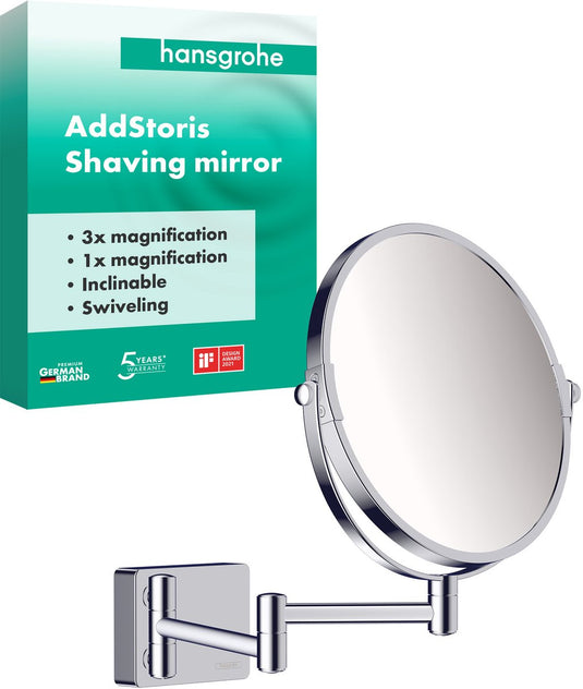 Hansgrohe addstoris scheerspiegel chroom