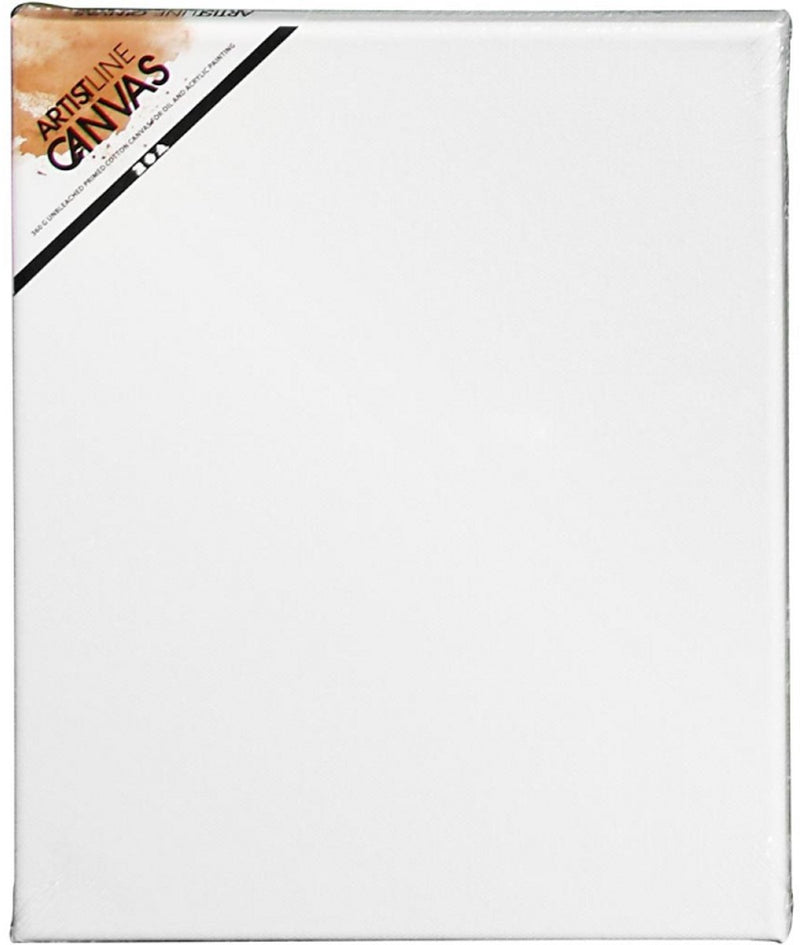 Afbeelding laden in galerijviewer, Creativ company canvas schilderdoek 24x30 cm katoen wit.
