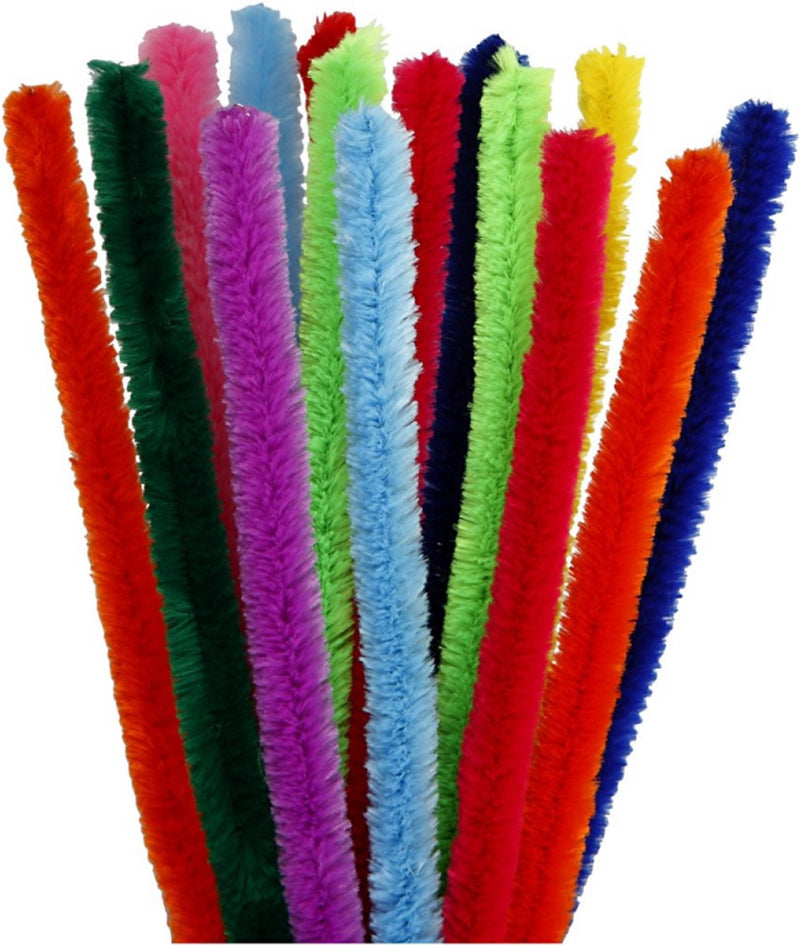 ギャラリービューアに画像をロードする, Creativ company chenille draad kleur 30cm, 15st.
